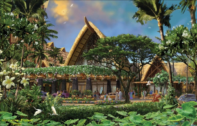 DisneyHawaiiResortPorteCochere